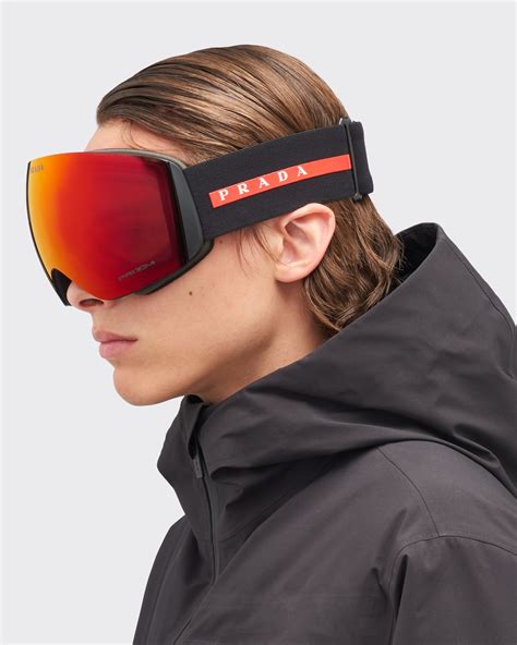 occhiali prada arancioni|Prada Linea Rossa By Oakley Ski Goggles.